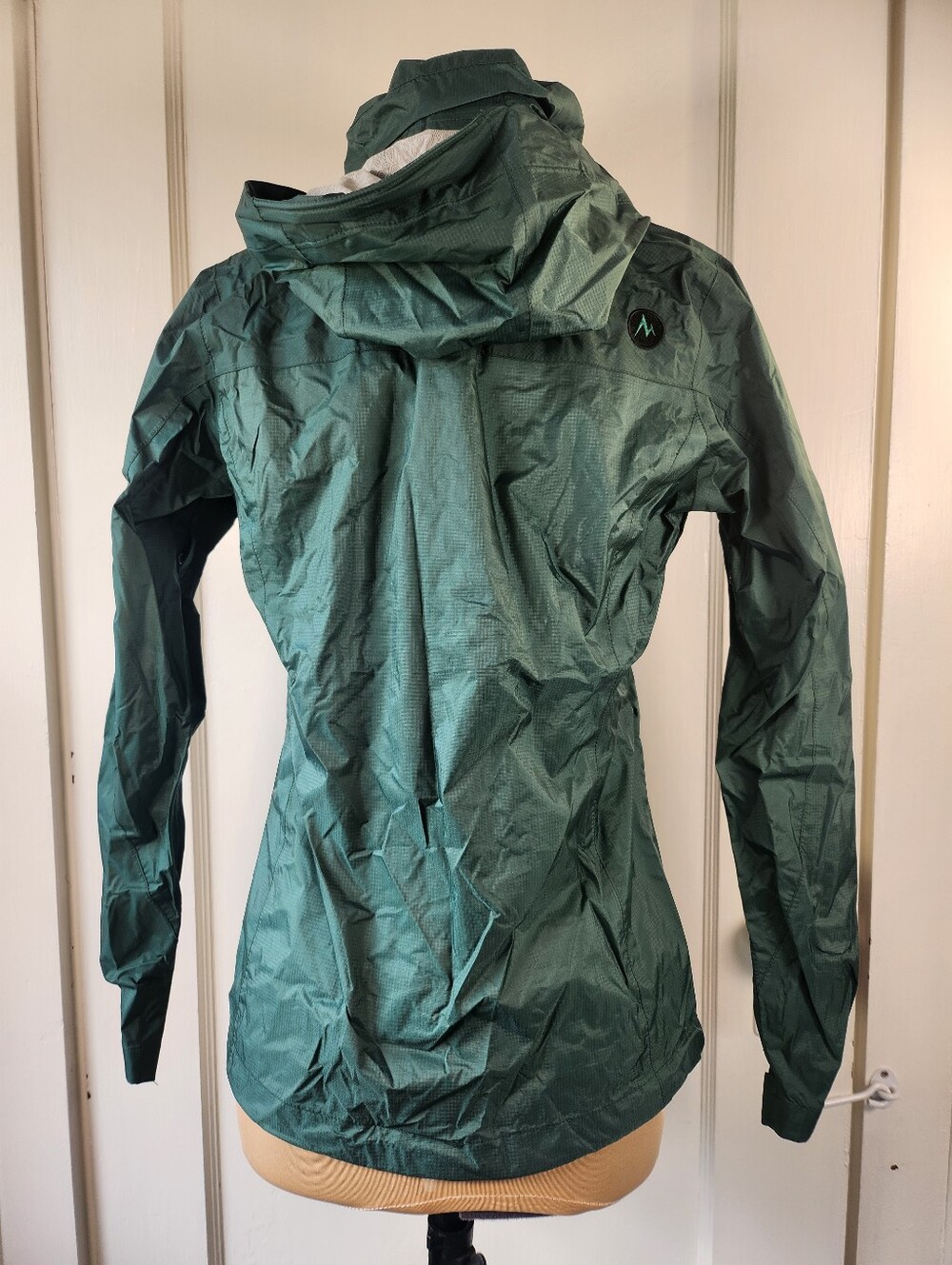 Marmot Women's Green Rain Jacket With Packable Hood - Picture 4 of 7